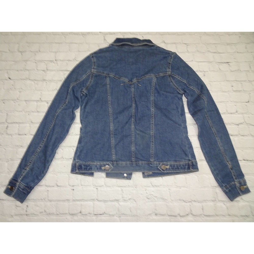 Riders by Lee Indigo Women's Denim Jacket, Weathered, X-Small - Picture 2 of 9